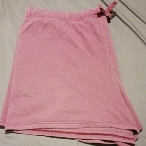Terra & Sky Pink Women's Elastic Shorts